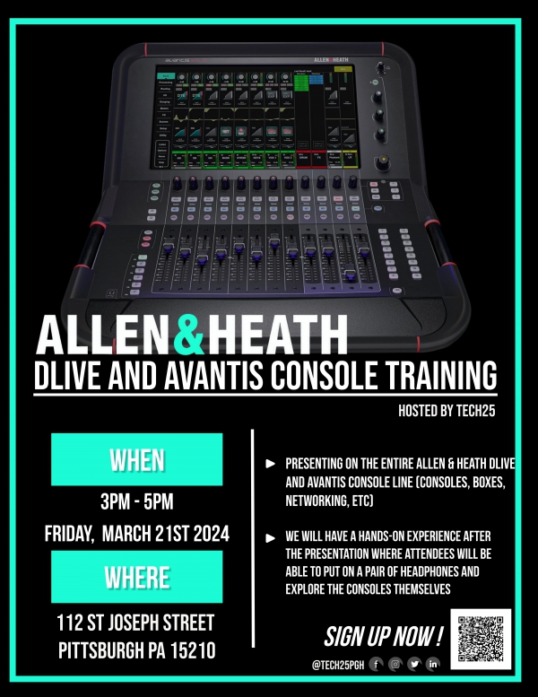 Photo for Allen & Heath Workshop