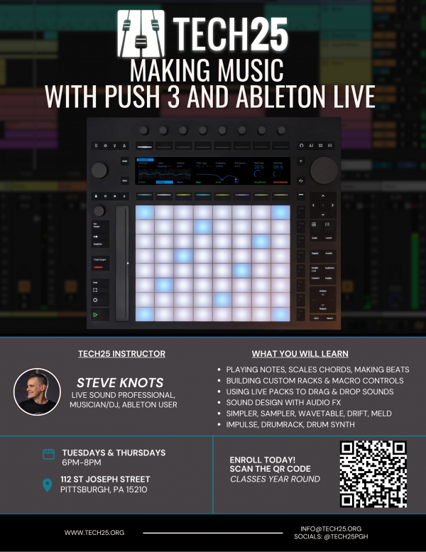 Photo for Making Beats With Push 3 & Ableton Live