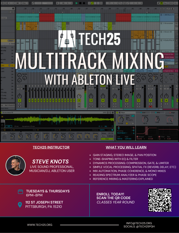 Photo for Multitrack Mixing with Ableton Live