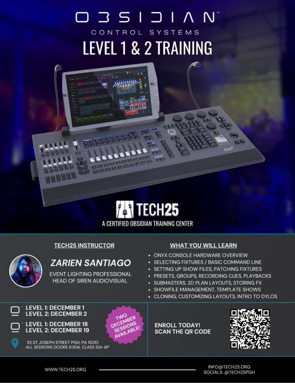 Photo for Obsidian Lighting Control - Level 1 Training