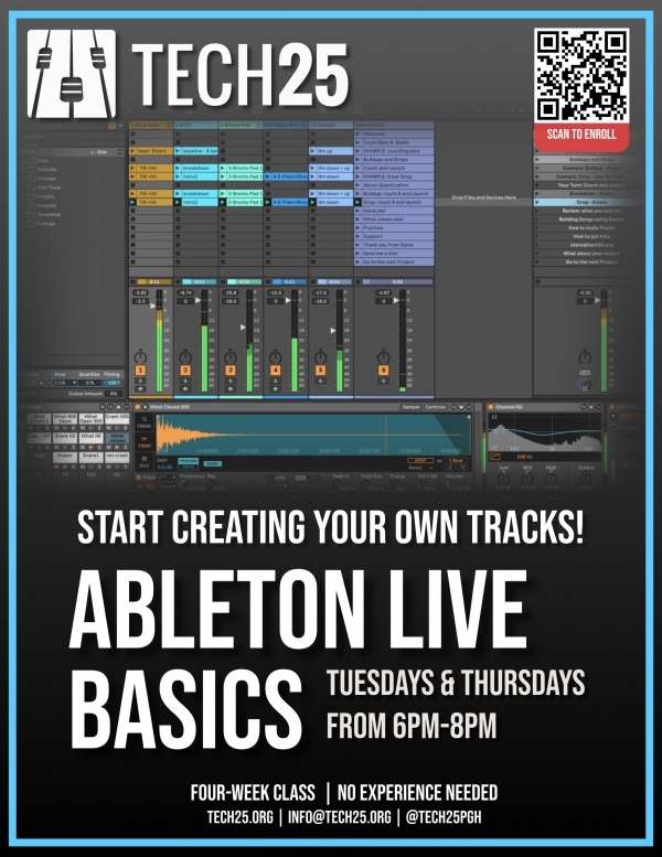 Photo for Ableton Live Basics October Session